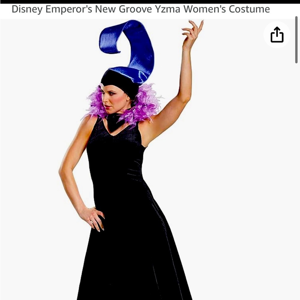 Yzma Halloween costume from Emperors New Groove.